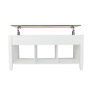 GAOMON Coffee Table Lift Top Wood Home Living Room Storage White