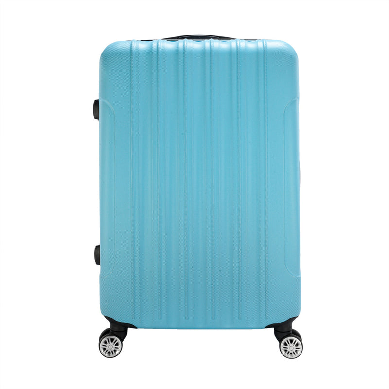 RONSHIN 3pcs 3-in-1 Large Capacity Traveling Storage Suitcase Blue