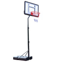 GAOMON Portable Removable Basketball Circle Adjustable Height 210-260cm Black