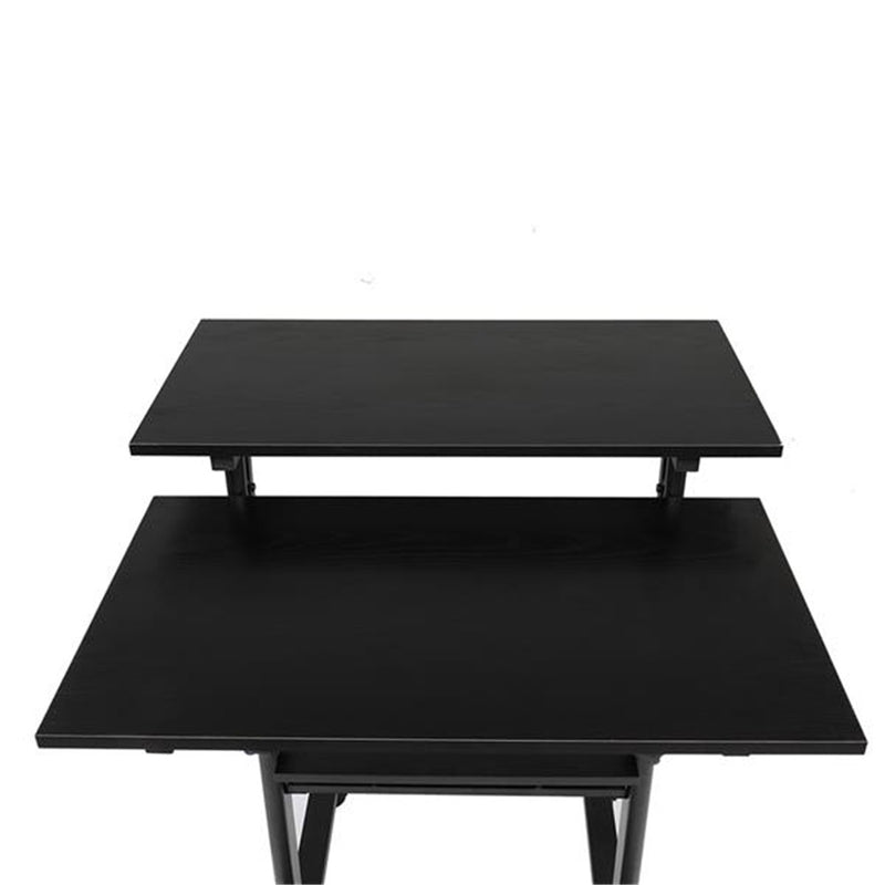 AMYOVE Standing Lifting Computer Table Height Adjustable Laptop Black