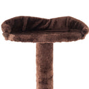 GAOMON Multi-level Cat Tree Condo Furniture Cat Climbing Frame Kittens Cats Pets Brown