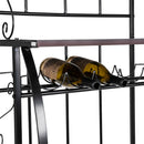 GAOMON 5-tier Metal Kitchen Rack Storage Holder Organizer Black