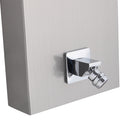 GAOMON 1.5m Shower Screen Five Water Outlet Modes Stainless Steel Silver