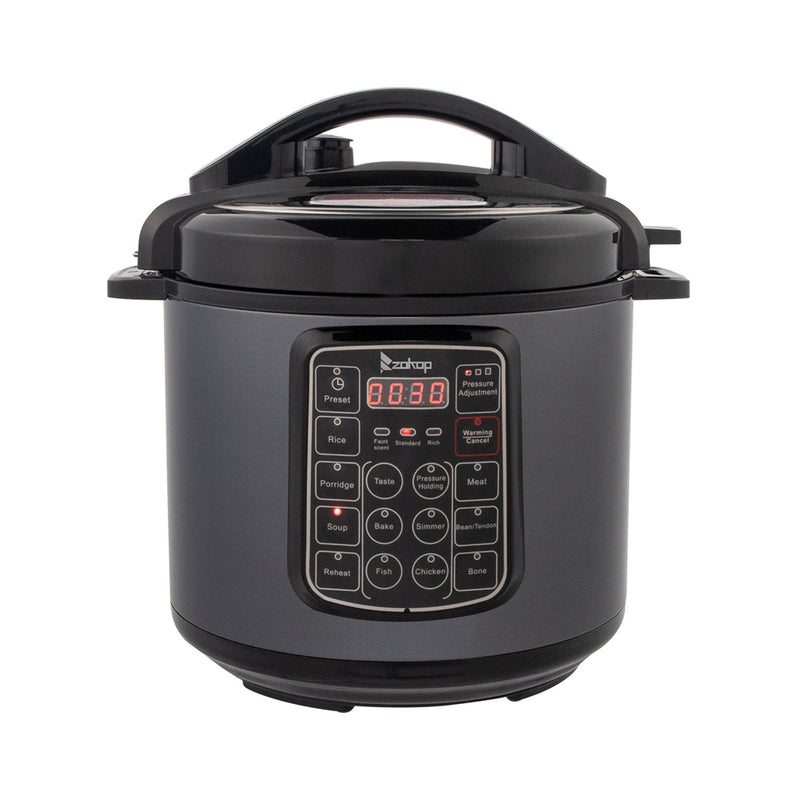 2.5L 600W Electric Pressure Cooker Mini Fast Cooker With Stainless