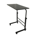 GAOMON Portable Side Table Multipurpose Removable Adjustable Height Black