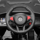 GAOMON Kids 12V Ride on Car Dual Drive 3 Gears 2.4ghz RC Electric Car with LED Headlights