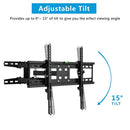 GAOMON TV Wall Mount Full Motion Bracket 32-70 Inches Black
