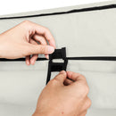 GAOMON Shoe Rack 10 Layers Widened Black Shoe Cabinet 160*30*88 Beige