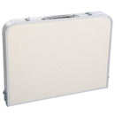 GAOMON Folding Table 90 x 60 x 70cm Foldable Table White