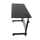 GAOMON Side Table Height Adjustable Coffee Snack Table Black