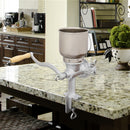 GAOMON Hand Crank Grain Mill Manual Grinder Silver
