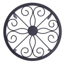 GAOMON 4pcs Plant Stands Indoor Outdoor Strong Plant Shelves Black