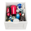 GAOMON Single Door Bathroom Storage Cabinet with 4 Drawers Waterproof Lightweight