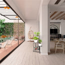 GAOMON 3-tierd Flower Pot Stand Lacquer Painted Metal Black