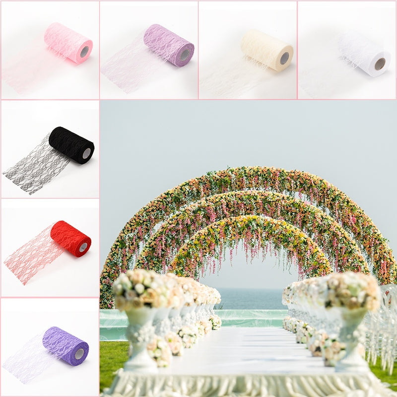 RONSHIN Wedding Tulle Bolt Roll Spool for Wedding Party Decoration