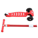 GAOMON 3-wheeled Toddler Scooter Height Adjustable Portable Scooter Red