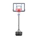 GAOMON Basketball Hoop Portable Removable Transparent Backboard Basketball Stand Black