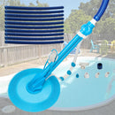 GAOMON Automatic Swimming Pool Cleaner Set Cleaning Machine Blue