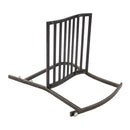 GAOMON Single Rocking Chair Lightweight Flat Tube Bronze Color Chair