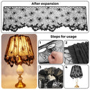 GAOMON 11pcs Halloween Fireplace Mantel Scarf Tablecloth