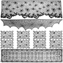 GAOMON 11pcs Halloween Fireplace Mantel Scarf Tablecloth