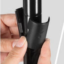 GAOMON 4-tier Adjustable Layer Spacing Household Metal Shelf 50*30*80cm Black