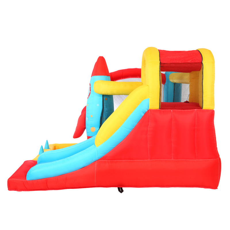 THBOXES Inflatable Bouncer with Air Blower Colorful