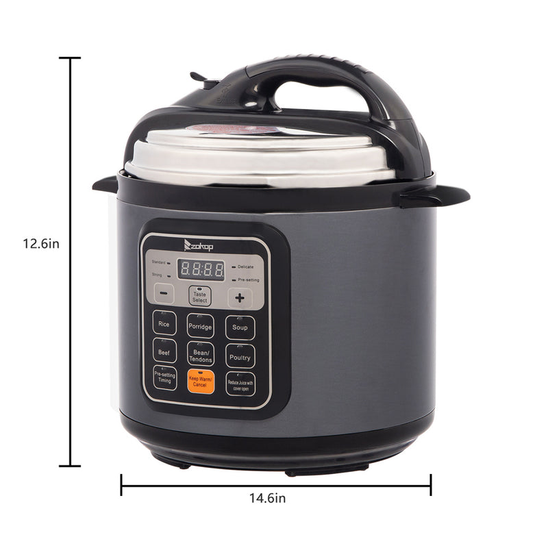 ZOKOP 13-in-1 Electric Pressure Cooker Pot with Reservation Function