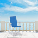 GAOMON Beach Chair Outdoor Beach 48.5*44*75cm Blue