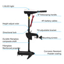GAOMON 1 Set Glass Fiber Tube Plastic Bracket 24v 123*45*15cm 86lbs Ship Engine N001