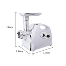 GAOMON Electric Blender Meat Grinder Sausage Stuffer Maker White
