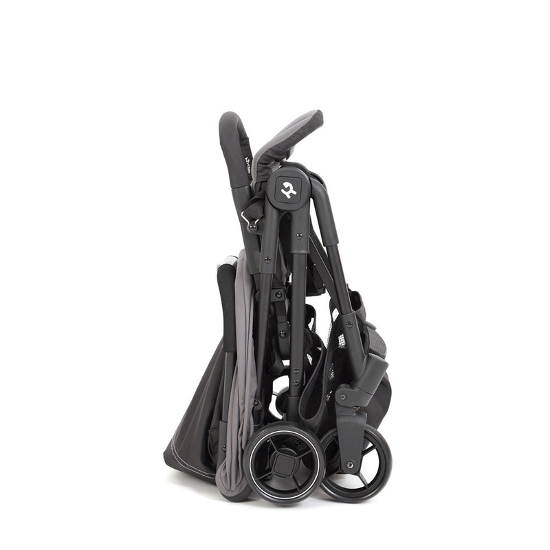 THBOXES Lightweight Stroller with Aluminum Frame Large Seat Area Infant Stroller Black