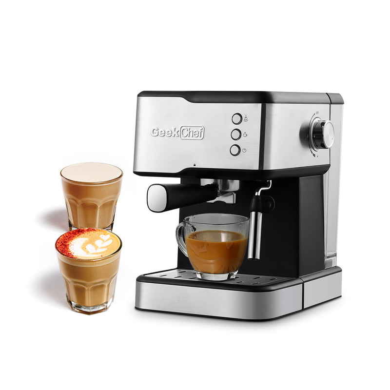 GEEK CHEF 1.5L Espresso Machine Coffee Maker