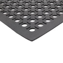 GAOMON Rubber Hexagonal Mat Waterproof Anti-Slip Floor Mat for Bars Kitchen Restaurants 60x90cm