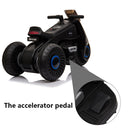 GAOMON Dual Drive 6v 4.5a.h Children's 3 Wheels Electric Motorcycle with Music