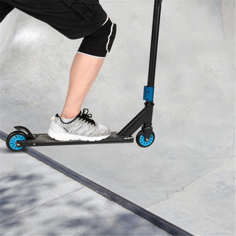 YIWA Kids Scooters Stunt Scooter Extreme Sports Trick Scooter Blue Black