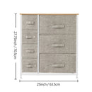 GAOMON Dresser with 7 Drawers Furniture Storage Tower Unit Storage Rack