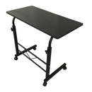 GAOMON Portable Side Table Multipurpose Removable Adjustable Height Black