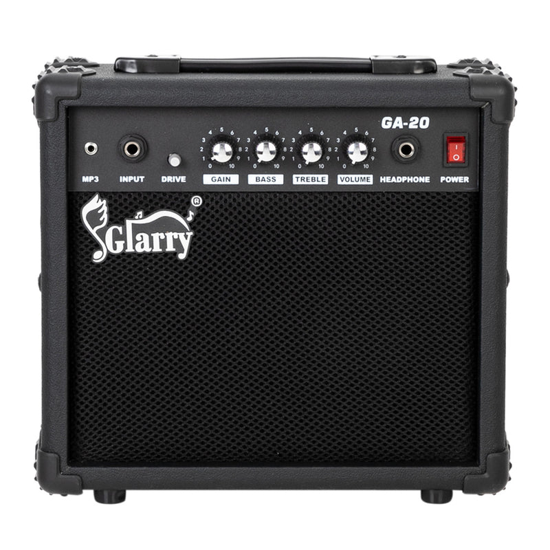YIWA 20w Electric Guitar Amplifier with Illuminated Power Switch Portable