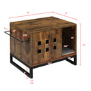 GAOMON Pet House with Single Door 50.7*41*41.5cm Rectanglar Cat Dog Net