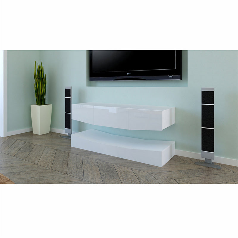 ALICIAN 120cm Led TV Cabinet TV Console TV Stand