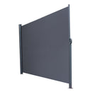 GAOMON 1.6x3m Side Pull Shed Instant Canopy Sunshade Wall Anti Peeping Dark Gray