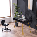 GAOMON Home Office Computer Desk with Open Compartments Study Writing Table