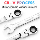 GAOMON 14-Piece Flex-Head Ratcheting Wrench Set