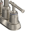 GAOMON 4 inch Classical Bathroom Faucets for Sink 2 Holes 3 Holes Brushed Nickel