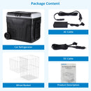 GAOMON 12V Refrigerator 53Quarts 50L RV Car Refrigerator Portable Refrigerator Freezer