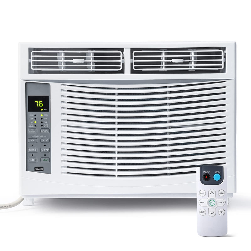 WHIZMAX Air Conditioner 6000 BTU AC Unit with Remote App Control