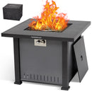 GAOMON 32 Inch Propane Fire Pit Table 50000BTU Rectangle Fire Table