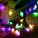 GAOMON 20 LEDs Halloween Ghost String Lights 11.8ft