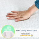 GAOMON Short Queen RV Queen Mattress Topper 3 Inch Dual Layer Memory Foam Mattress Topper